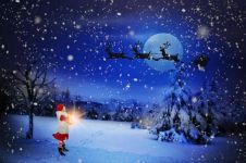 明月照积雪,心随歌飞扬-圣诞平安夜祝福语
