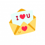 浪漫爱情之情人节短信 给你短信只因爱你